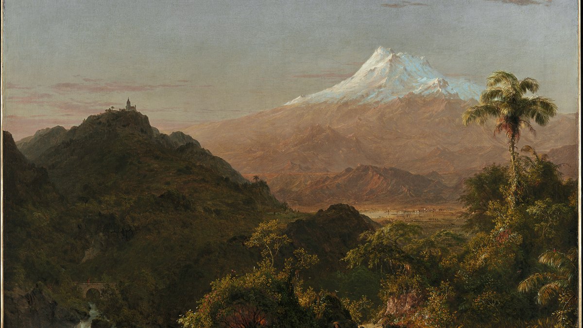 South American Landscape - Church, Frederic Edwin. Museo Nacional